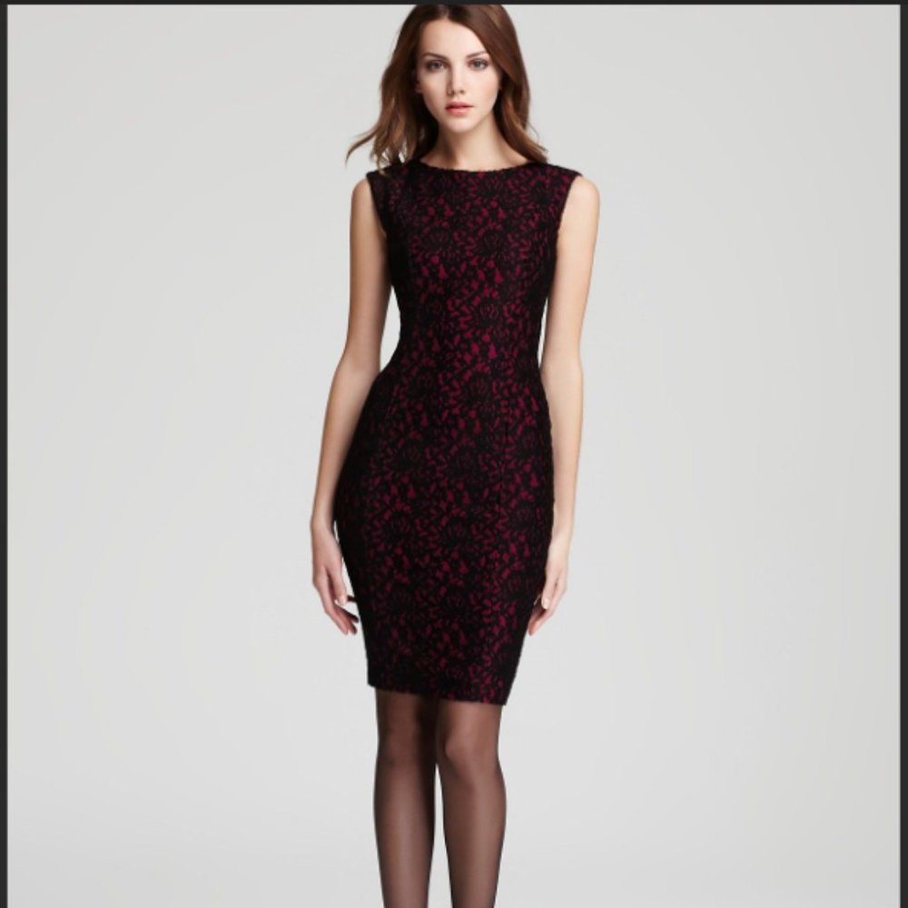 French Connection Lucia Lace Sheath Dress